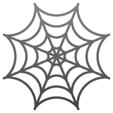 Whatsapp design of the spider web emoji verson:2.23.2.72