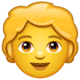 Whatsapp design of the child emoji verson:2.23.2.72