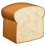 Whatsapp design of the bread emoji verson:2.23.2.72