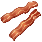 Whatsapp design of the bacon emoji verson:2.23.2.72