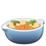 Whatsapp design of the pot of food emoji verson:2.23.2.72
