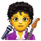 Whatsapp design of the singer emoji verson:2.23.2.72