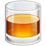 Whatsapp design of the tumbler glass emoji verson:2.23.2.72