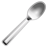 Whatsapp design of the spoon emoji verson:2.23.2.72
