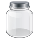 Whatsapp design of the jar emoji verson:2.23.2.72