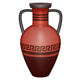 Whatsapp design of the amphora emoji verson:2.23.2.72