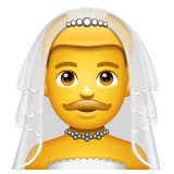 Whatsapp design of the man with veil emoji verson:2.23.2.72