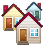 Whatsapp design of the houses emoji verson:2.23.2.72