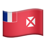 Apple design of the flag: Wallis & Futuna emoji verson:ios 16.4
