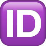 Apple design of the ID button emoji verson:ios 16.4