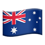 Apple design of the flag: Heard & McDonald Islands emoji verson:ios 16.4