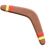 Apple design of the boomerang emoji verson:ios 16.4