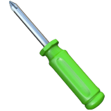 Apple design of the screwdriver emoji verson:ios 16.4