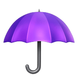 Apple design of the umbrella emoji verson:ios 16.4
