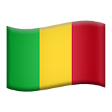 Apple design of the flag: Mali emoji verson:ios 16.4