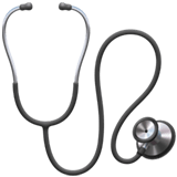 Apple design of the stethoscope emoji verson:ios 16.4
