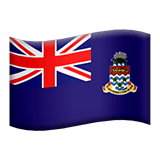 Apple design of the flag: Cayman Islands emoji verson:ios 16.4