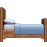 Apple design of the bed emoji verson:ios 16.4