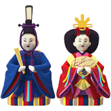 Apple design of the Japanese dolls emoji verson:ios 16.4