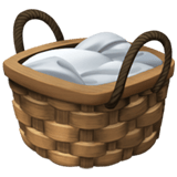 Apple design of the basket emoji verson:ios 16.4