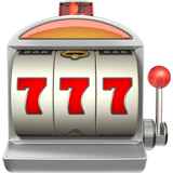 Apple design of the slot machine emoji verson:ios 16.4