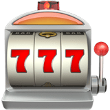 Apple design of the slot machine emoji verson:ios 16.4