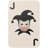 Apple design of the joker emoji verson:ios 16.4