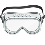 Apple design of the goggles emoji verson:ios 16.4