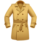 Apple design of the coat emoji verson:ios 16.4