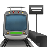 Apple design of the station emoji verson:ios 16.4