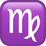 Apple design of the Virgo emoji verson:ios 16.4