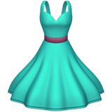 Apple design of the dress emoji verson:ios 16.4