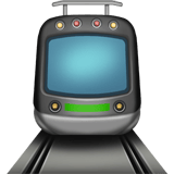 Apple design of the tram emoji verson:ios 16.4