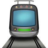 Apple design of the tram emoji verson:ios 16.4