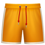 Apple design of the shorts emoji verson:ios 16.4