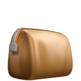 Apple design of the clutch bag emoji verson:ios 16.4