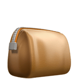 Apple design of the clutch bag emoji verson:ios 16.4