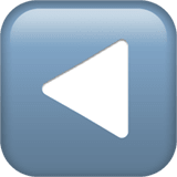 Apple design of the reverse button emoji verson:ios 16.4
