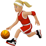 Apple design of the woman bouncing ball: medium-light skin tone emoji verson:ios 16.4