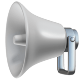 Apple design of the loudspeaker emoji verson:ios 16.4