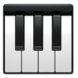 Apple design of the musical keyboard emoji verson:ios 16.4