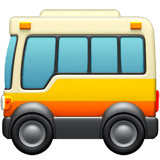 Apple design of the bus emoji verson:ios 16.4