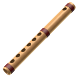 Apple design of the flute emoji verson:ios 16.4