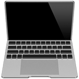 Apple design of the laptop emoji verson:ios 16.4