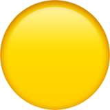 Apple design of the yellow circle emoji verson:ios 16.4