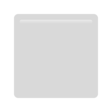 Apple design of the white medium square emoji verson:ios 16.4