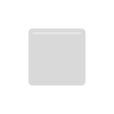 Apple design of the white small square emoji verson:ios 16.4