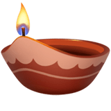 Apple design of the diya lamp emoji verson:ios 16.4