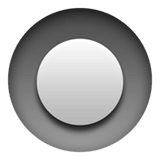 Apple design of the radio button emoji verson:ios 16.4