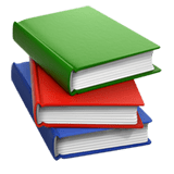 Apple design of the books emoji verson:ios 16.4